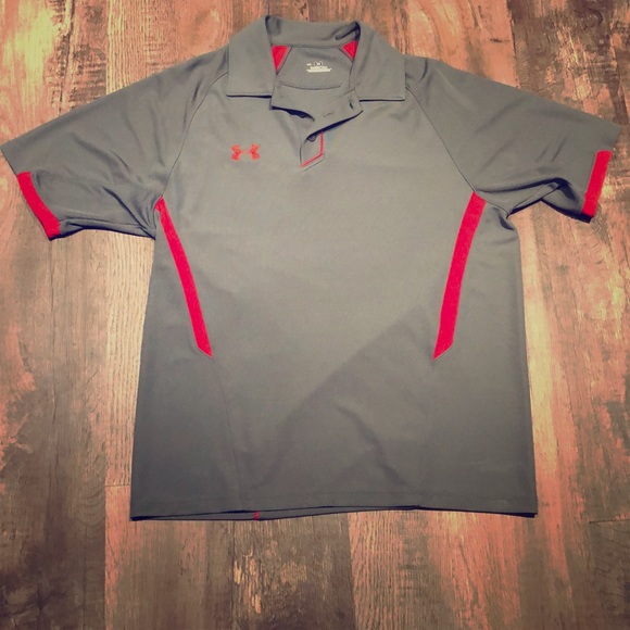 Men’s Under Armour Heat Gear Polo - Picture 1 of 3